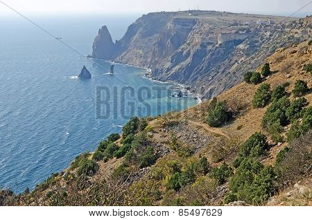Cape Fiolent In Sevastopol