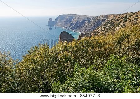 Cape Fiolent In Sevastopol