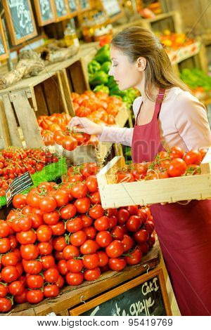 Restocking tomatoes