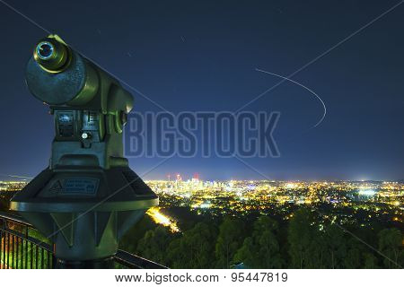 View of Brisbane City from Mount Coot-tha