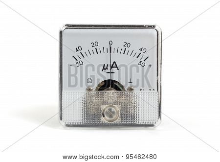 Old Meter Isolated