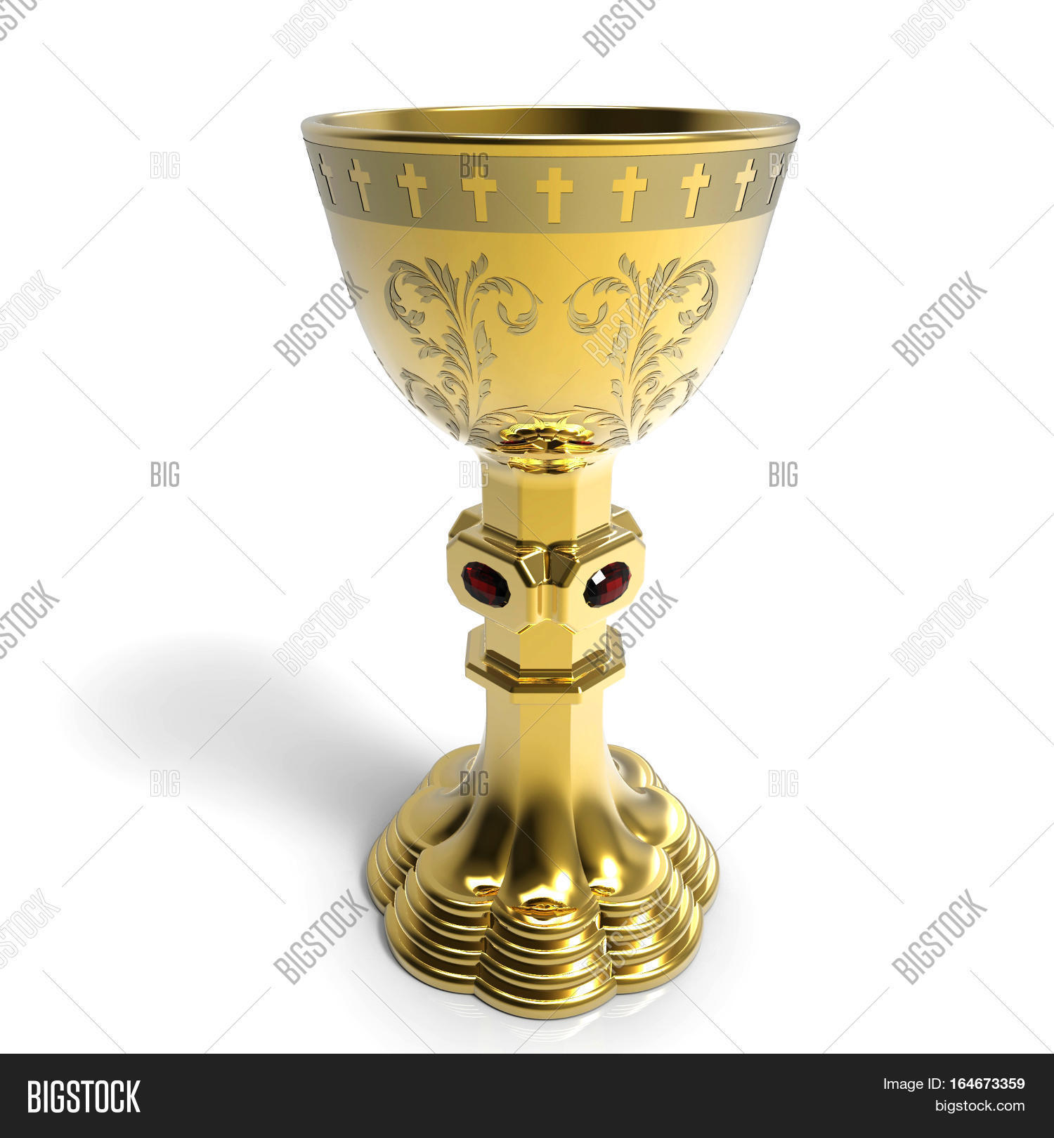 Golden Chalice On Image & Photo (Free Trial) Bigstock