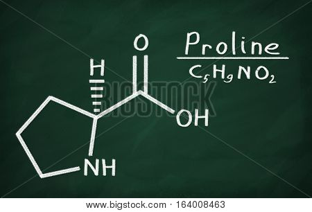 Structural Model Of Proline