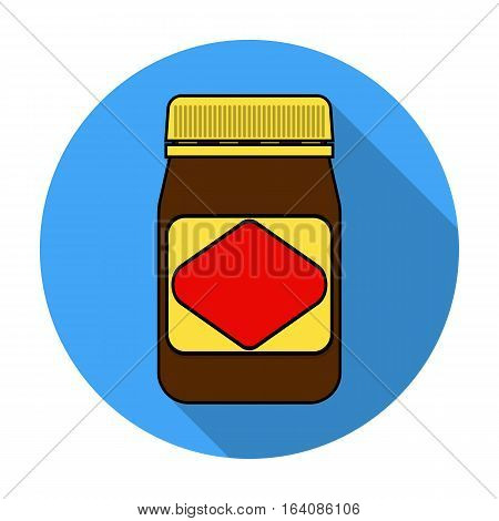 Australian food spread icon in flat design isolated on white background. Australia symbol stock vector illustration.
