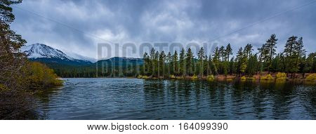 Manzanita Lake Lassen Volcanic National Park northern California