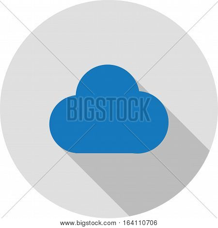 Cloudapp, group, media icon vector image. Can also be used for social media logos. Suitable for mobile apps, web apps and print media.