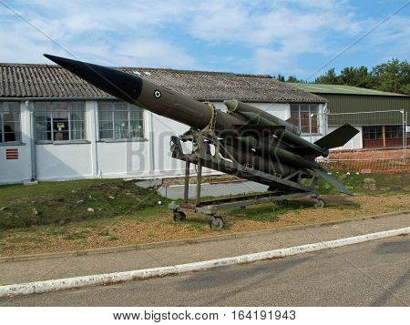 Blood Hound Surface to Air Radar guided missile