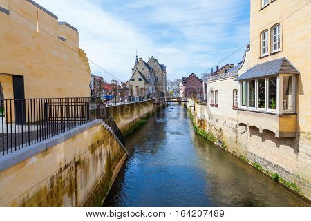 Canal In The Old Town Of Valkenburg, Netherlands