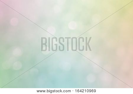 Abstract bokeh picture from ice pastel color for background greeting cards happiness festival New years wishes Valentine day