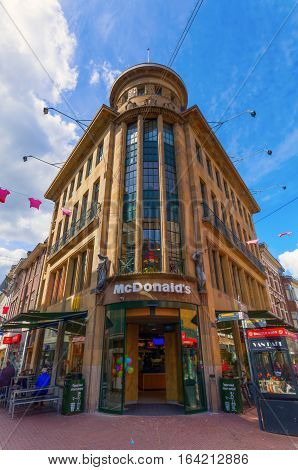 Mcdonalds Shop In The City Center Of Arnhem, Netherlands