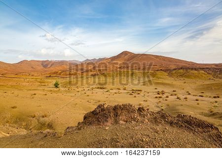 Typical Landscape Of Southern Morocco.