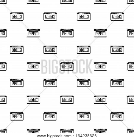 Taximeter pattern. Simple illustration of taximeter vector pattern for web