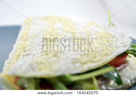 Brazilian Tapioca On A Plate