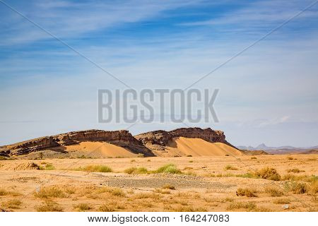 Typical Landscape Of Southern Morocco.