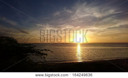 Sunset Sea Beach Water Sunlight Evening Sand Ocean