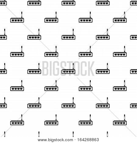 Modem pattern. Simple illustration of modem vector pattern for web