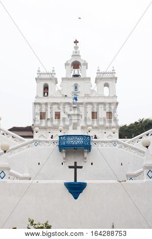 Church of Our Lady of the Immaculate Conception in Panaji goa india