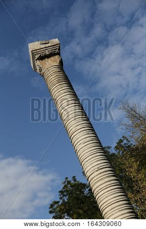 Column Of Julian In Ankara City