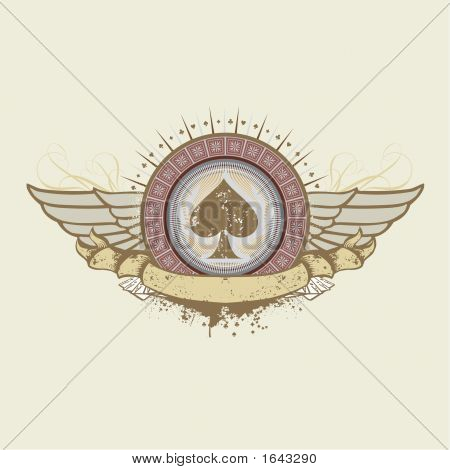 Picche Suit emblema