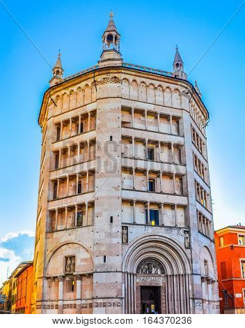 Hdr Battistero Di Parma