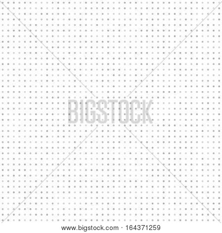 Seamless geometric vector silver pattern. Modern ornament with dotted elements. Geometric abstract pattern