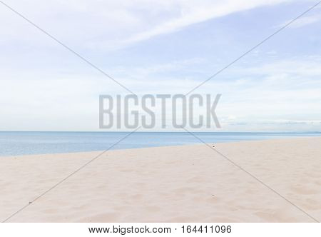 The beach sea,Samila beach in Songkhla, Thailand