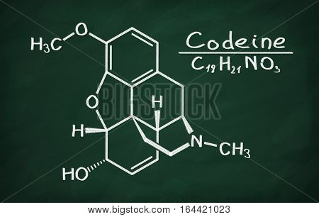 Structural Model Of Codeine