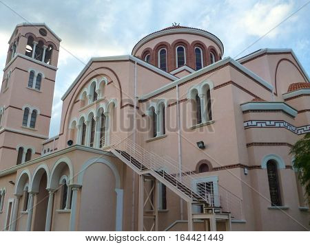 Oxtodox Church In Limasol In Cyprus