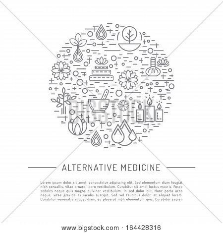 Vector image characters of alternative medicine. Ayurvedic body types. Holistic lifestyle and harmony with nature.