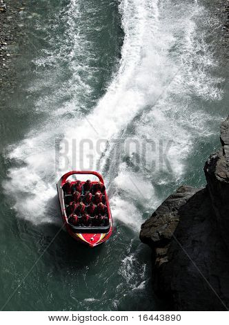 Jetboat v Queenstown NZ