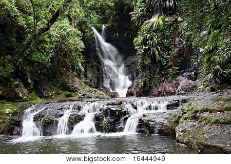 Wasserfall im Lamington National park