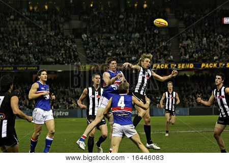 Collingwood vs Länsi Bulldogs, kesäkuu 2008