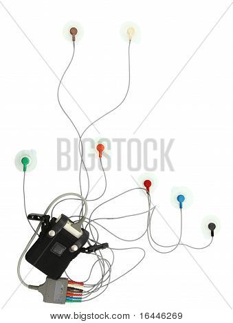 Monitor Holter cuore con Clipping Path
