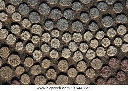Detail der Aborigines Mosaik im Vorhof der Australiens Parliament House - Canberra