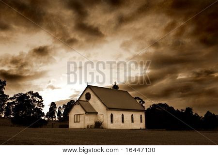 Lovedale kapel i Hunter Valley NSW Australien
