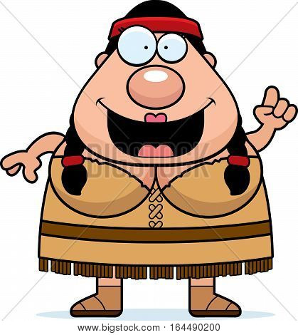 Cartoon Native American Idea