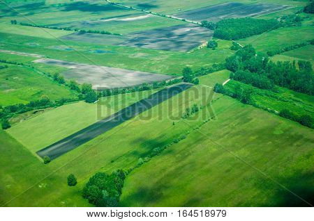 Aerial View Of Purlieus Of Munich