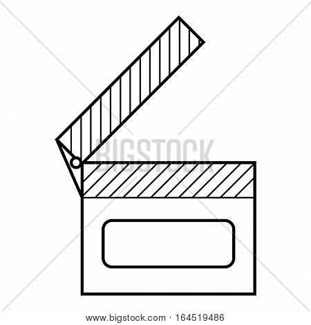 Slapstick icon. Outline illustration of slapstick vector icon for web