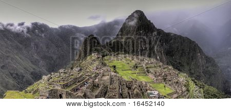 Panorama di Machu Picchu
