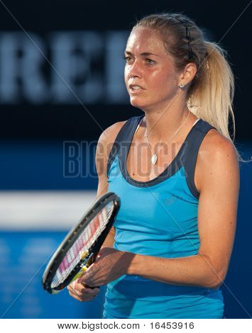 MELBOURNE - Ocak 20:Klara Zakopalova onu Çek Cumhuriyeti ikinci tur Lucie Safa kaybı