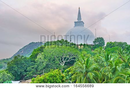 The Stupa On The Mahinda's Hill
