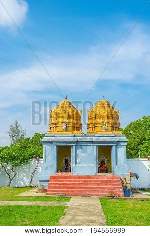 The Shrines In Hindu Temple