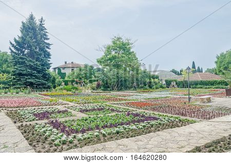 Balchik, Bulgaria - June 19, 2016. The Balchik Botanical Garden Of Romanian Queen Marie, Botanic Gar