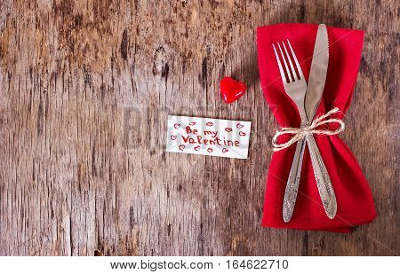 Serving On Valentine's Day.