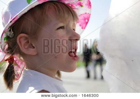 Mädchen mit zahlreiche