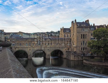 Pulteney Bridge In Bath