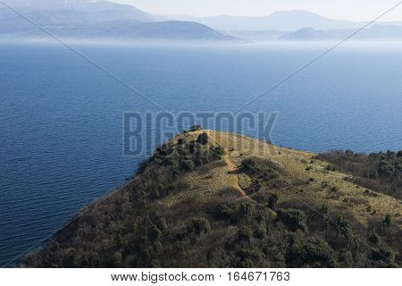 Garda lake from Rocca di Manerba - Lombardy - Italy