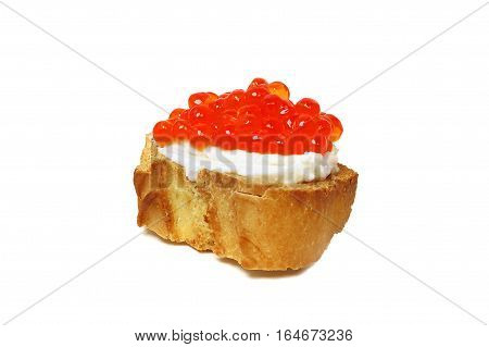 appetizer of crackers cakes and biscuits with cottage cheese
