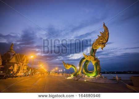 Thailand Isan Nong Khai Mekong Phayanak