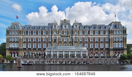 Amstel Hotel , Amsterdam ( panorama )